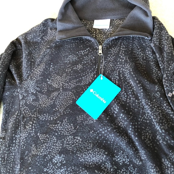 Columbia Long Sleeve Quarter Zip up Shirt Sweater - Picture 9 of 10